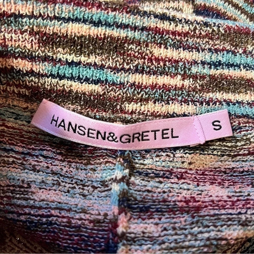 Hansen & Gretel | Kempsey Pant Nightfall Knit Flare Pants High Rise Size S